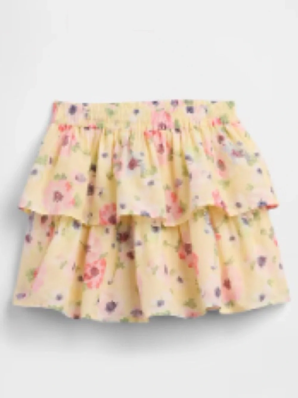 NWT • Kids Flutter Sleeve Top & Skirt in Easter spring floral 🌸🪻🌼
